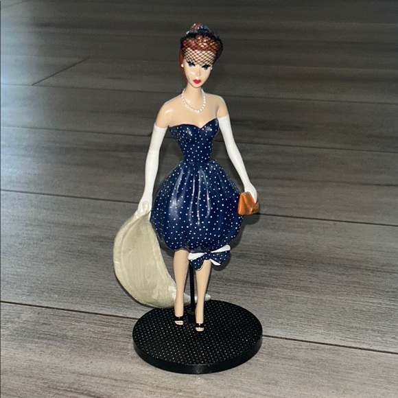 Enesco From Barbie with Love Figurine, Gay Parisienne 1959 #353655 No Box - Picture 1 of 4